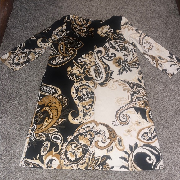 Soft Surroundings Clotilde Ponte Knit Dress Size Small Women’s EUC - Picture 9 of 11